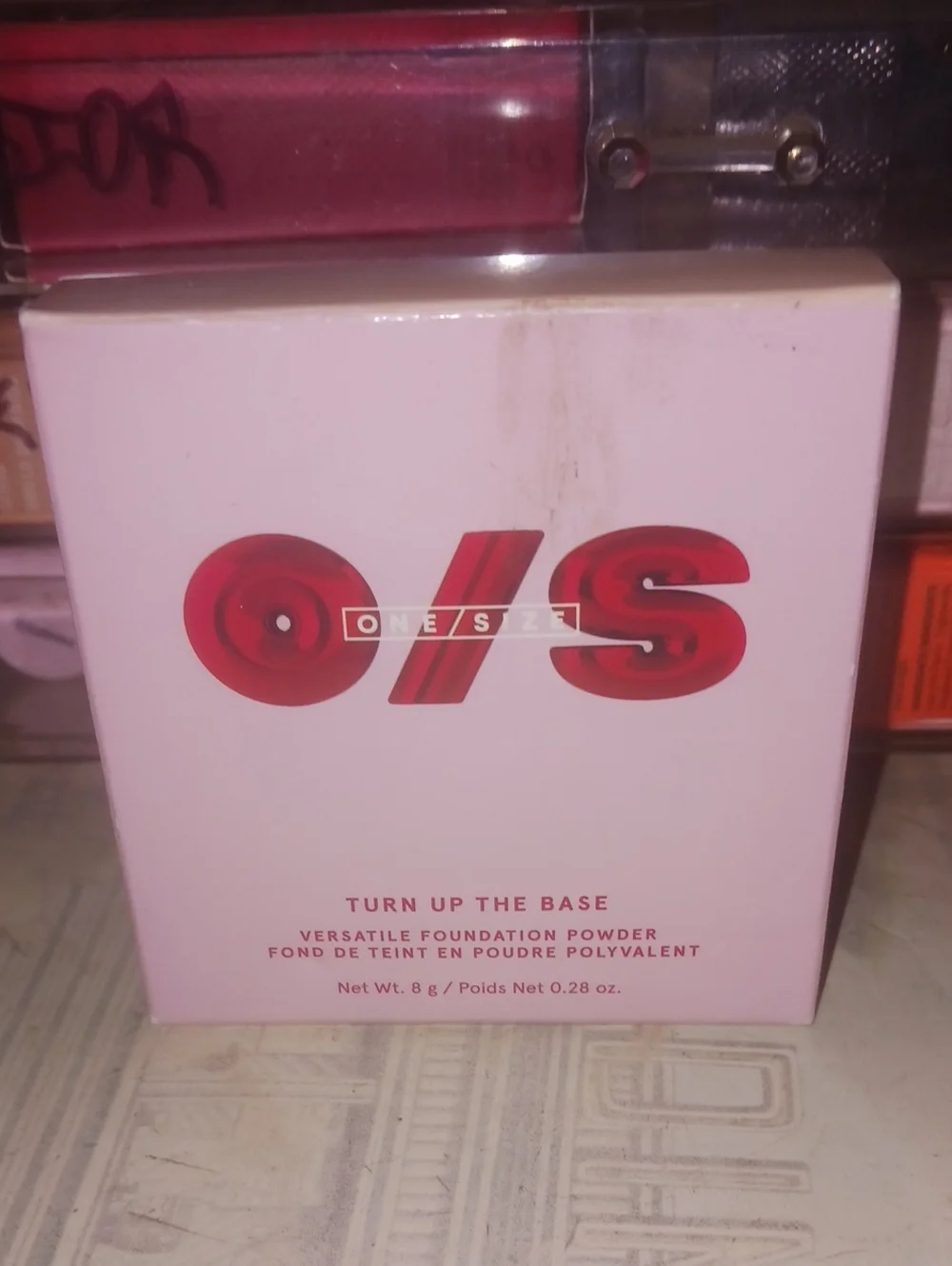 O/S Turn Up The Base Versatile Foundation Powder - Pink Packaging